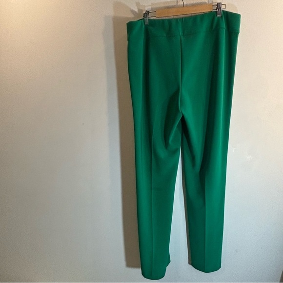 JOSEPH RIBKOFF Sz 18 Pull On Pants Straight Leg Comfort Waist Slinky Trousers - Picture 6 of 9